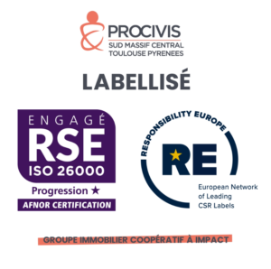 Nous avons le plaisir de vous annoncer une bonne nouvelle, notre groupe Procivis SMCTP est labellisé "Engagé RSE" par AFNOR et "Responsability Europe"