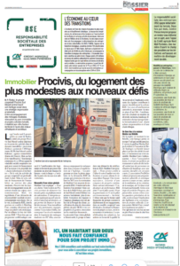 Procivis Sud Massif Central : article de presse sur la démarche RSE reconnue
